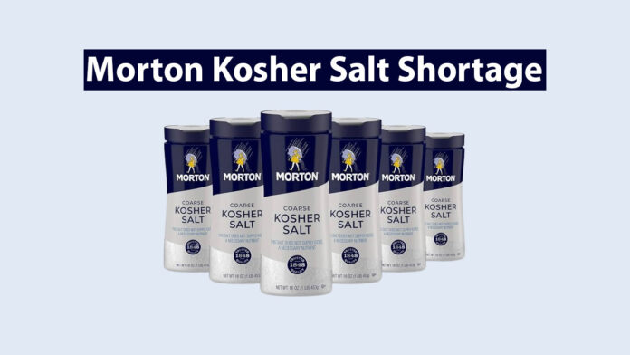 Morton Kosher Salt Shortage